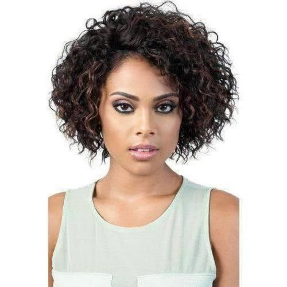 New Virgin Human Hair Wavy Wig